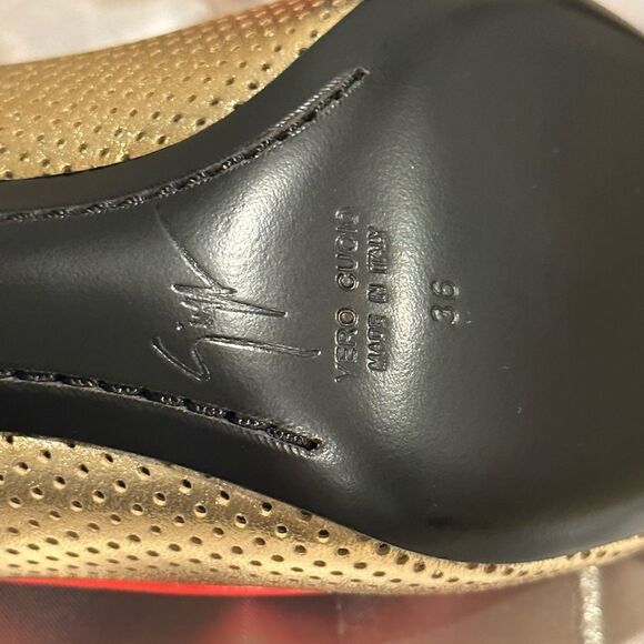 Giuseppe Zanotti scarppa leather pumps size EU 36( US6) and EU 36,5( US 6,5) new - Picture 7 of 14